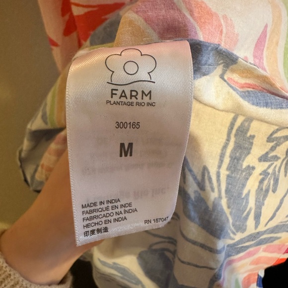 FARM RIO Mixed Color Birds Midi Dress - Picture 5 of 7